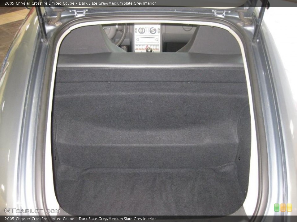 Dark Slate Grey/Medium Slate Grey Interior Trunk for the 2005 Chrysler Crossfire Limited Coupe #28916927