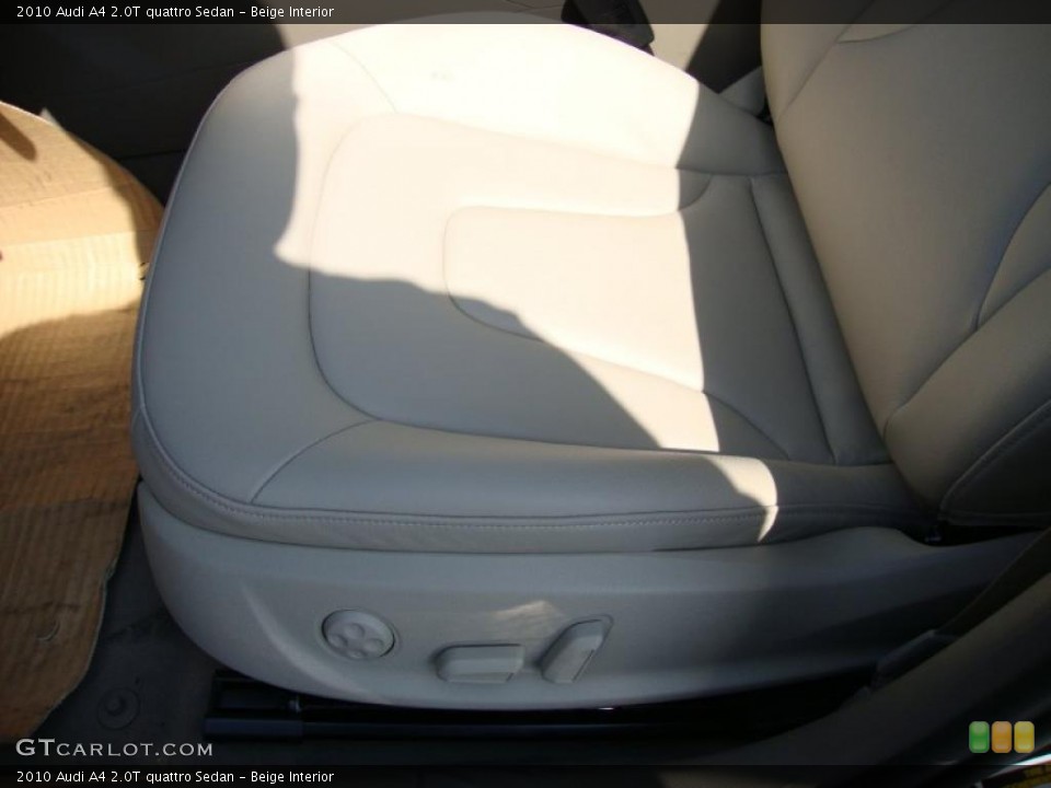 Beige Interior Photo for the 2010 Audi A4 2.0T quattro Sedan #28958261