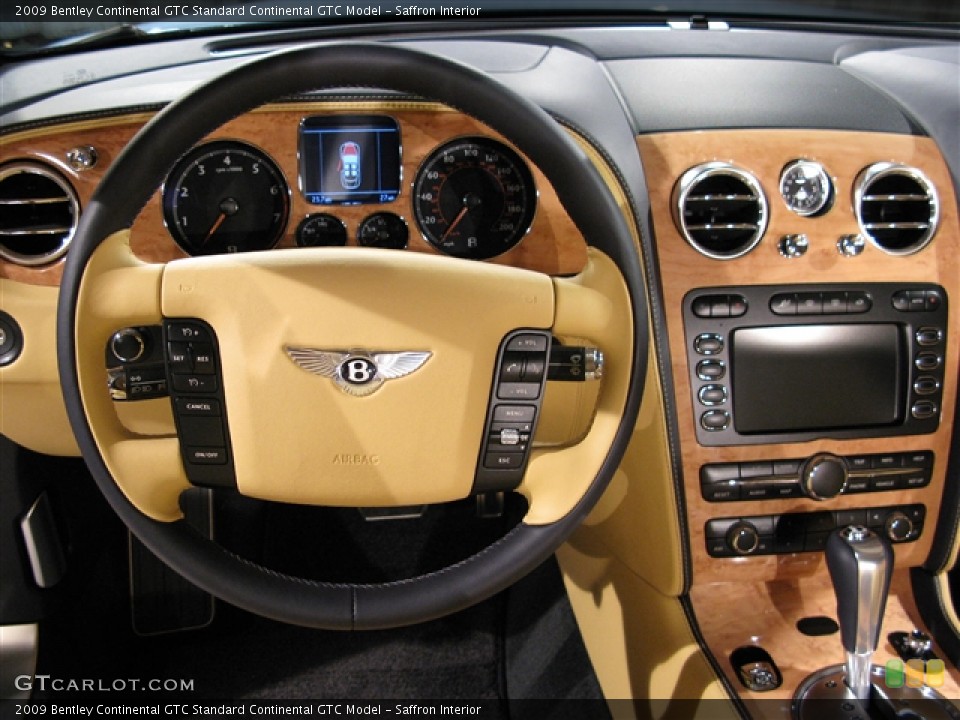 Saffron Interior Dashboard for the 2009 Bentley Continental GTC  #289904