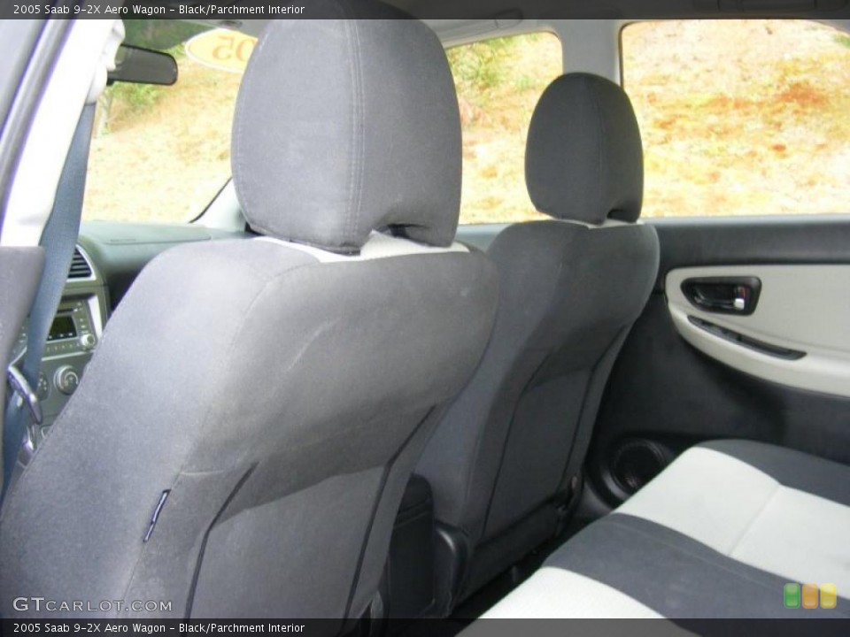Black/Parchment Interior Rear Seat for the 2005 Saab 9-2X Aero Wagon #29020411