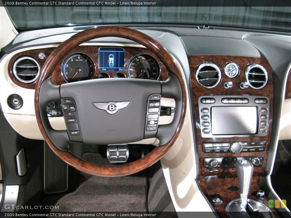 Linen/Beluga Interior Dashboard for the 2009 Bentley Continental GTC  #290486