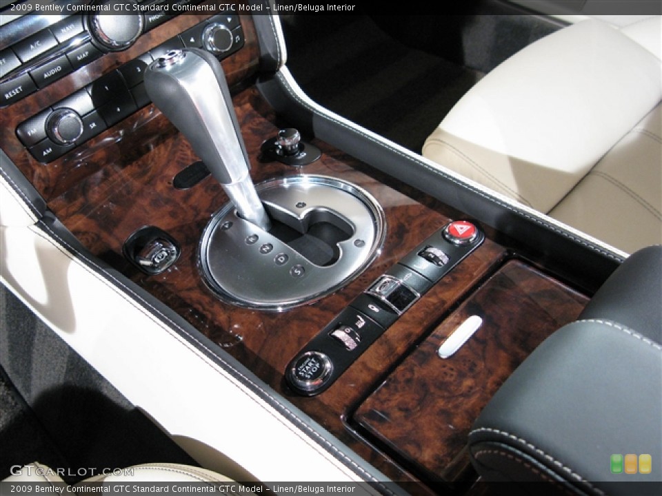 Linen/Beluga Interior Transmission for the 2009 Bentley Continental GTC  #290507