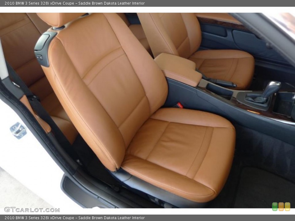 Saddle Brown Dakota Leather Interior Photo for the 2010 BMW 3 Series 328i xDrive Coupe #29189869