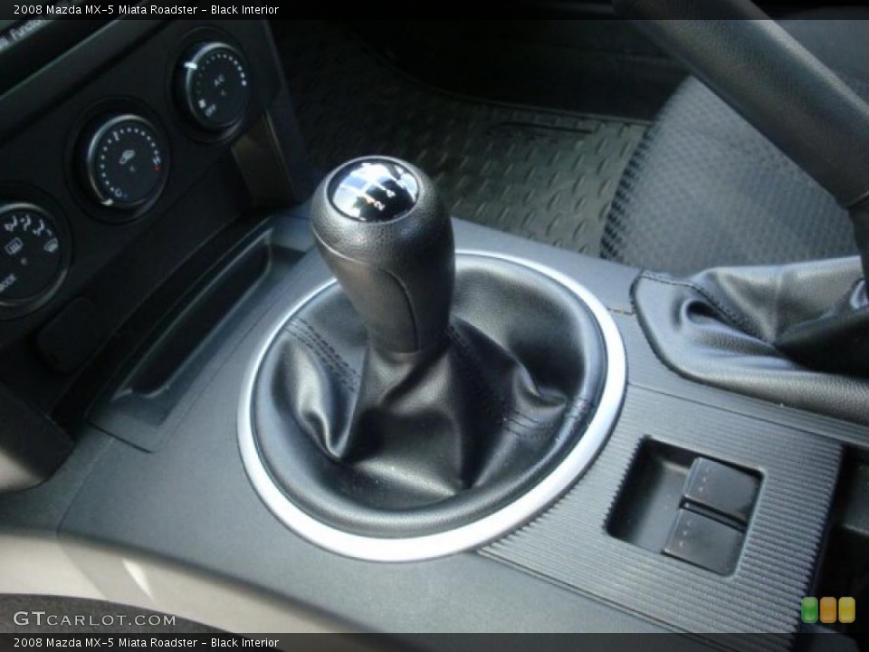 Black Interior Transmission for the 2008 Mazda MX-5 Miata Roadster #29221216