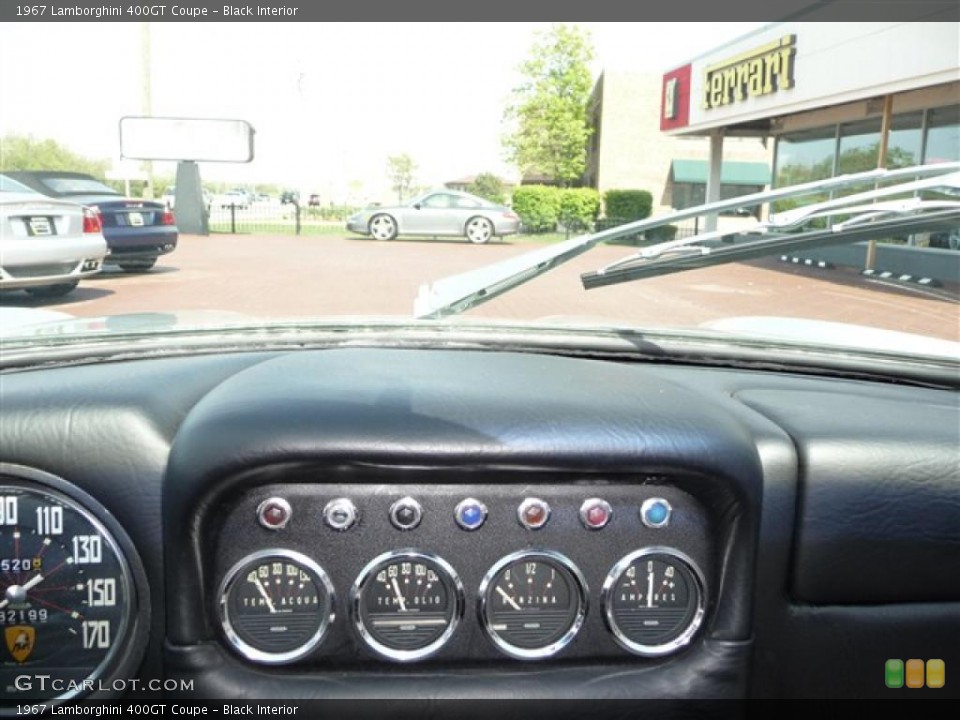 Black Interior Gauges for the 1967 Lamborghini 400GT Coupe #29267440