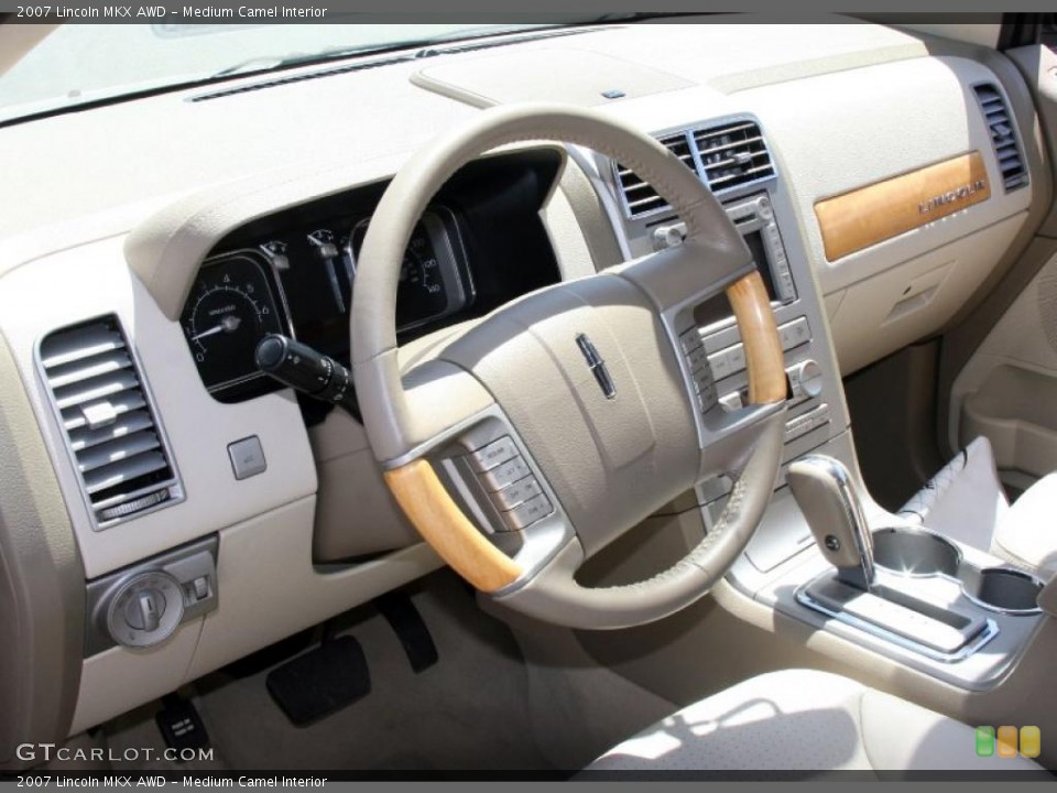 Medium Camel Interior Dashboard for the 2007 Lincoln MKX AWD #29415152