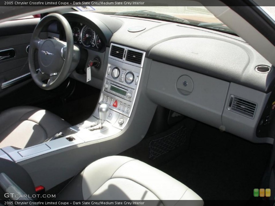 Dark Slate Grey/Medium Slate Grey Interior Dashboard for the 2005 Chrysler Crossfire Limited Coupe #29434796