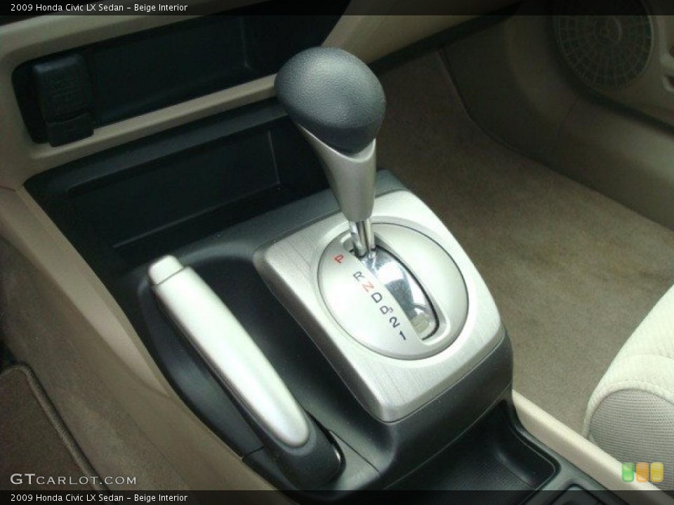 Beige Interior Transmission for the 2009 Honda Civic LX Sedan #29574935