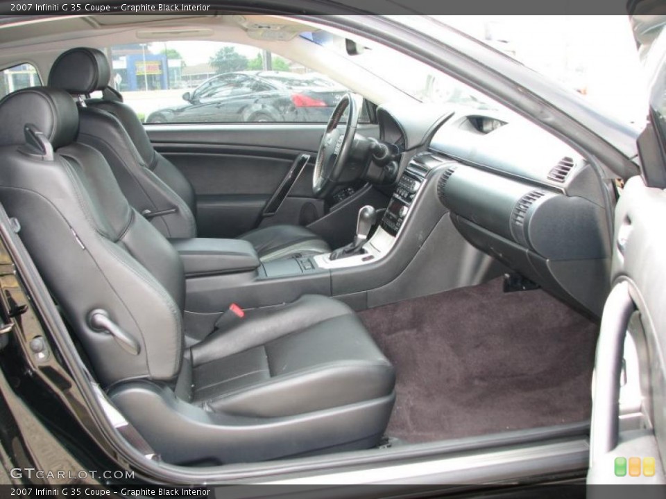 Graphite Black Interior Photo for the 2007 Infiniti G 35 Coupe #29907532