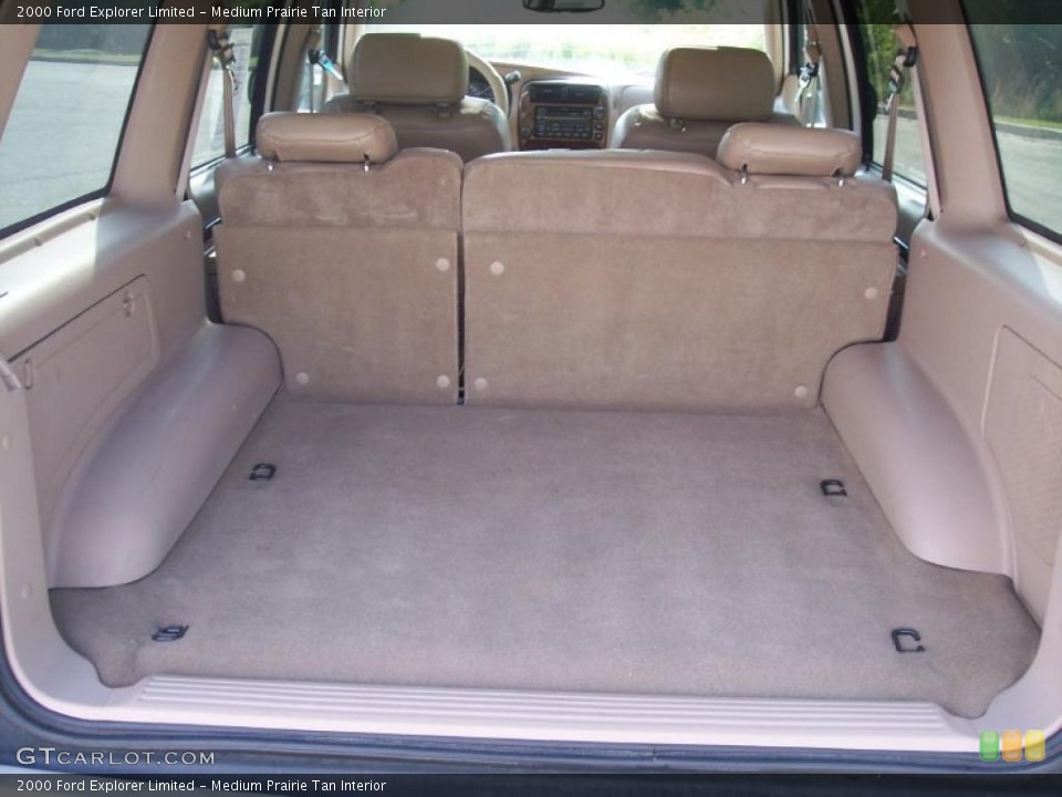Medium Prairie Tan Interior Trunk for the 2000 Ford Explorer Limited #29945267