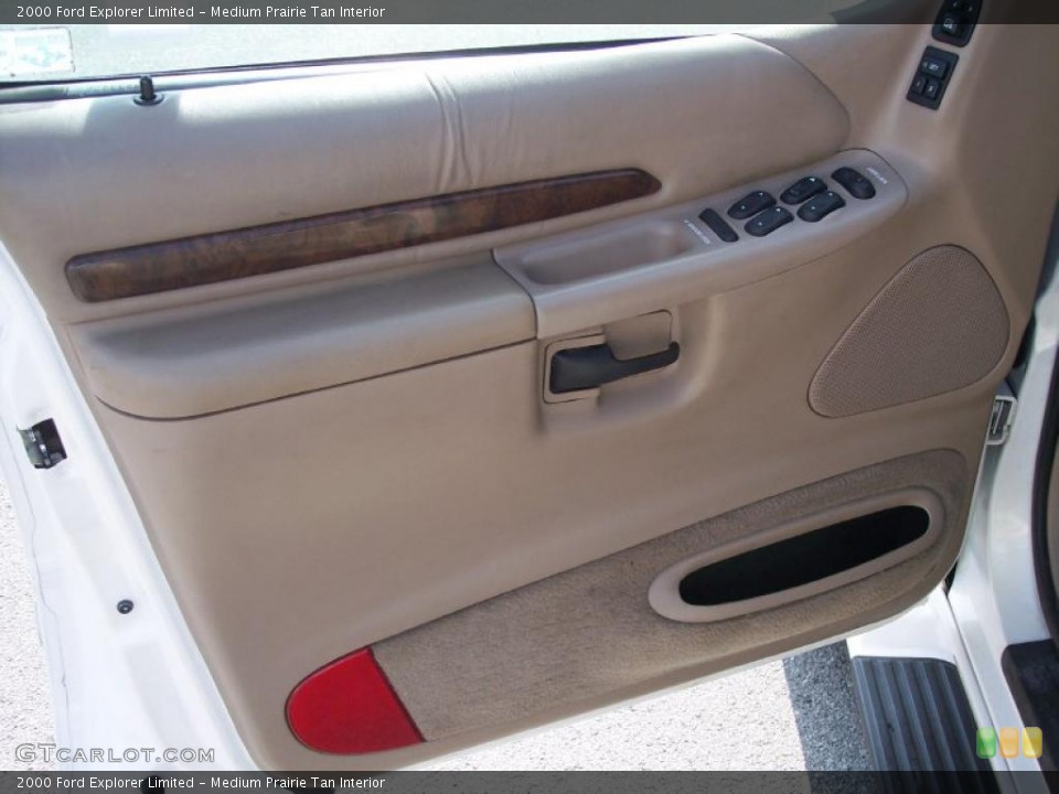 Medium Prairie Tan Interior Door Panel for the 2000 Ford Explorer Limited #29945331