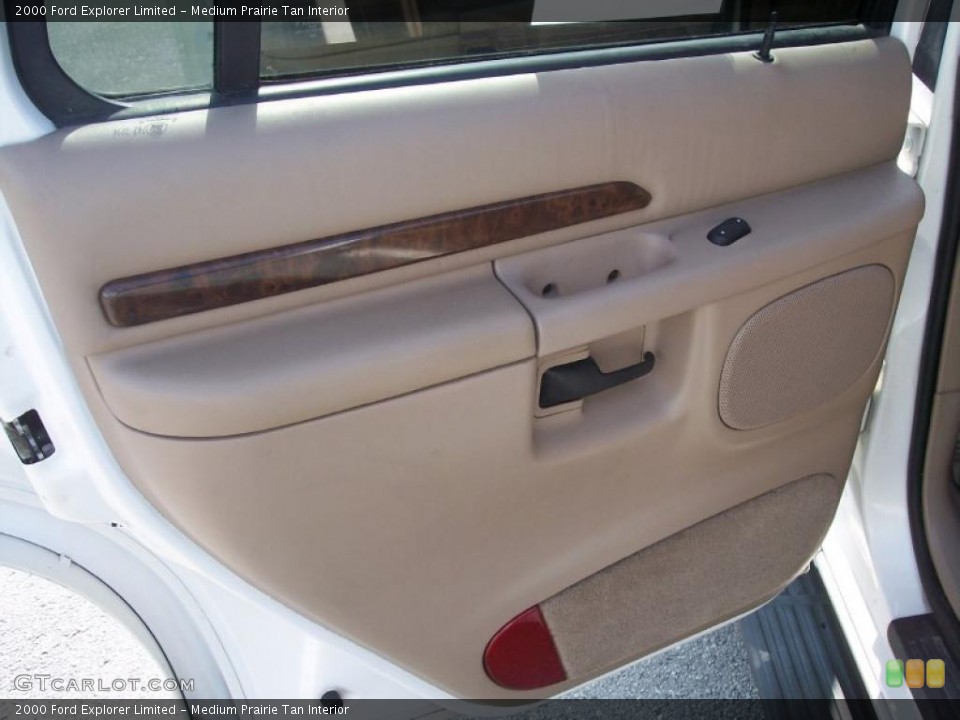 Medium Prairie Tan Interior Door Panel for the 2000 Ford Explorer Limited #29945351
