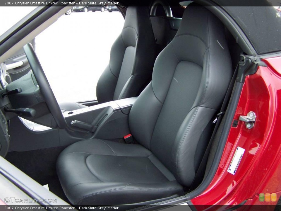Dark Slate Gray Interior Photo for the 2007 Chrysler Crossfire Limited Roadster #2995841
