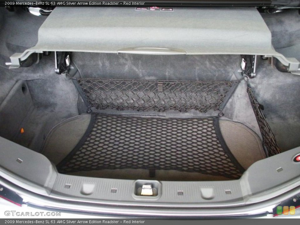 Red Interior Trunk for the 2009 Mercedes-Benz SL 63 AMG Silver Arrow Edition Roadster #30053790