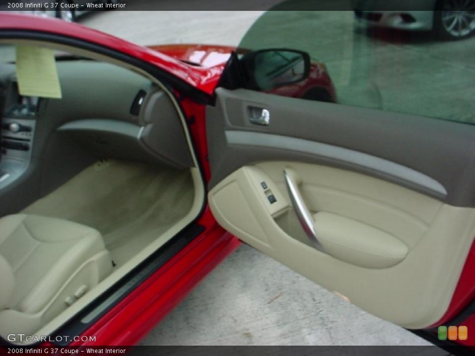 Wheat Interior Door Panel for the 2008 Infiniti G 37 Coupe #30219030