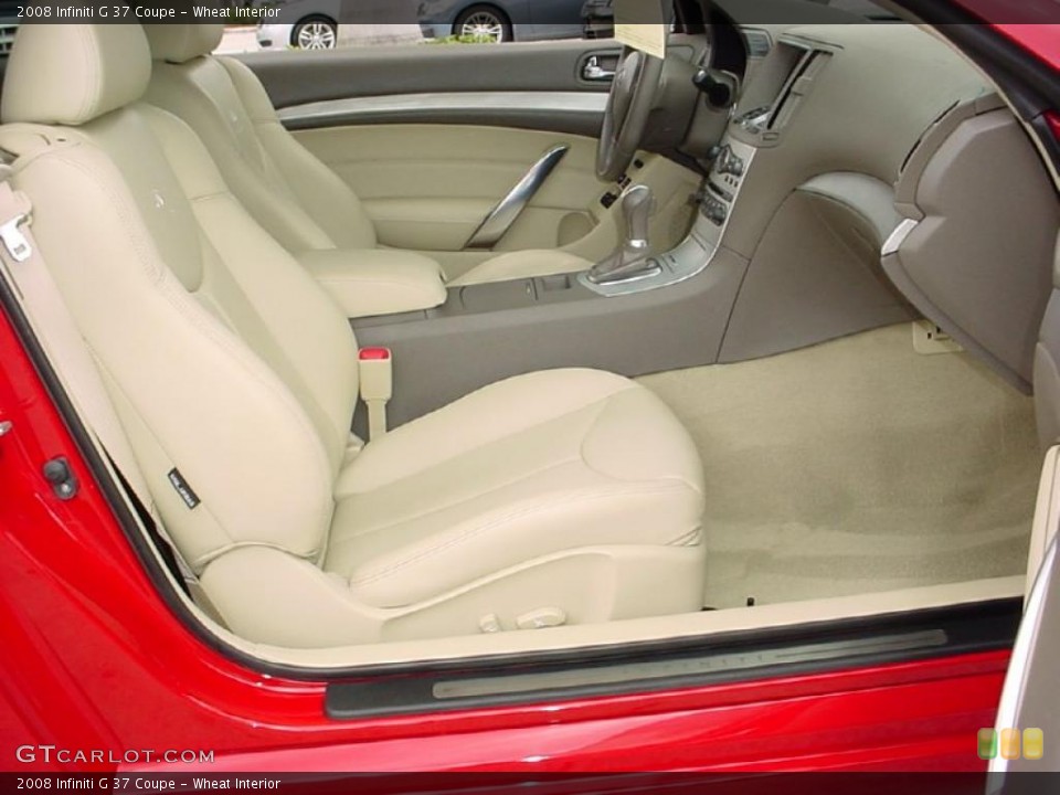 Wheat Interior Photo for the 2008 Infiniti G 37 Coupe #30219053