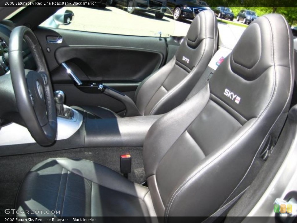 Black Interior Photo for the 2008 Saturn Sky Red Line Roadster #30232134