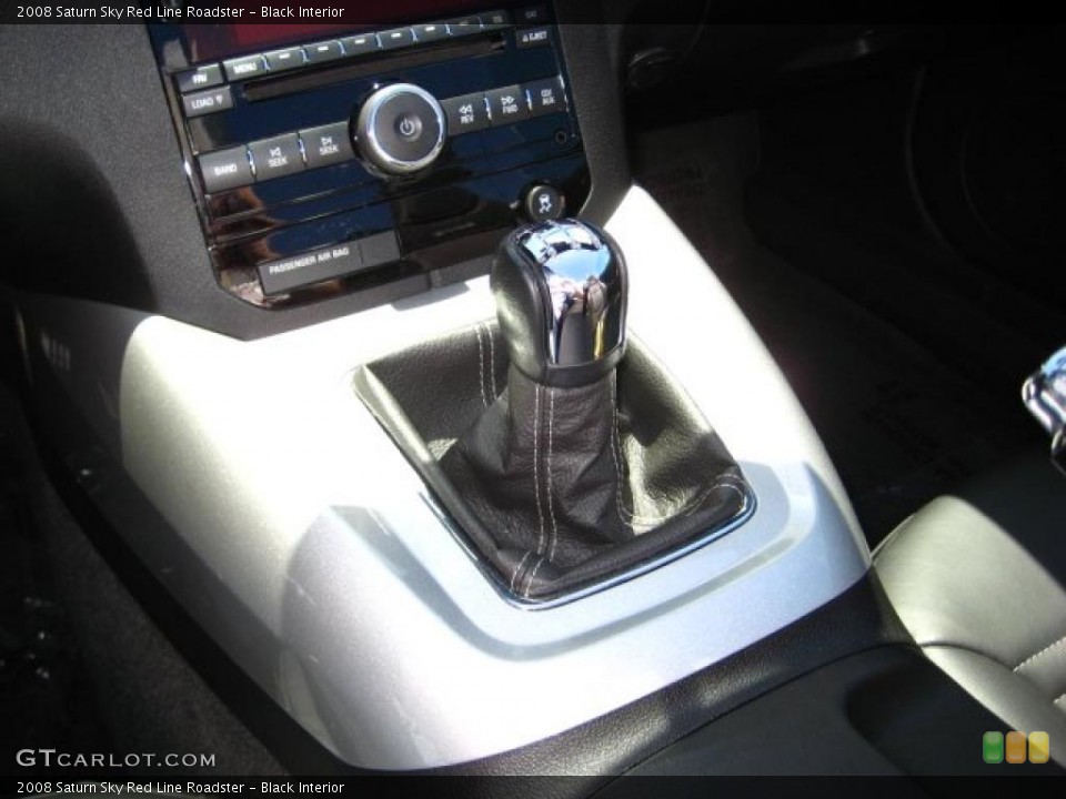 Black Interior Transmission for the 2008 Saturn Sky Red Line Roadster #30232172