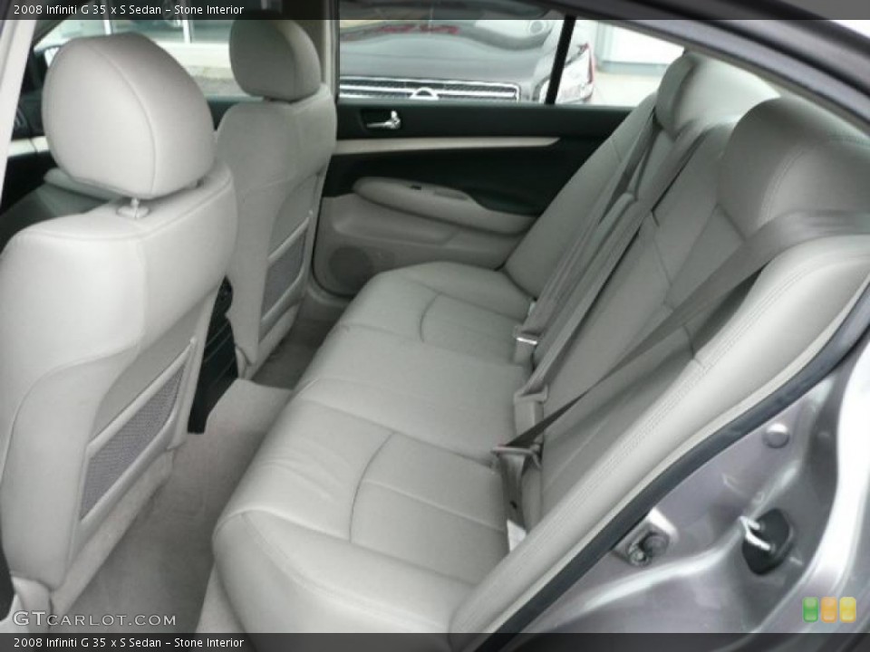 Stone Interior Photo for the 2008 Infiniti G 35 x S Sedan #30262300