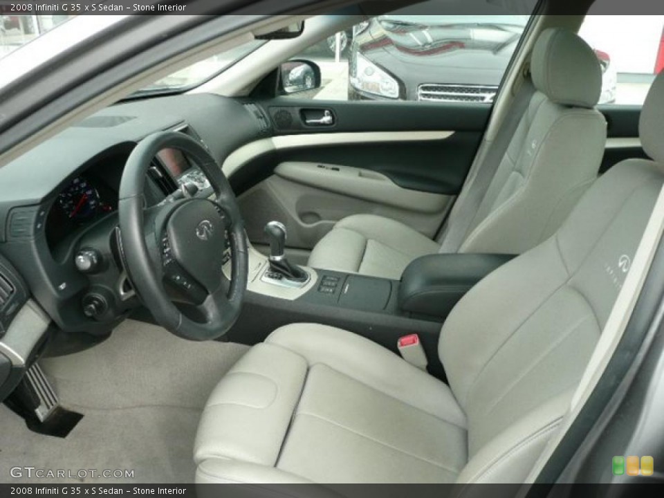 Stone Interior Photo for the 2008 Infiniti G 35 x S Sedan #30262380