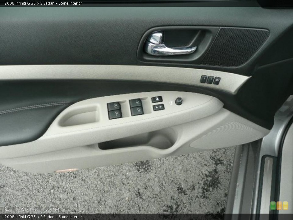 Stone Interior Door Panel for the 2008 Infiniti G 35 x S Sedan #30262392