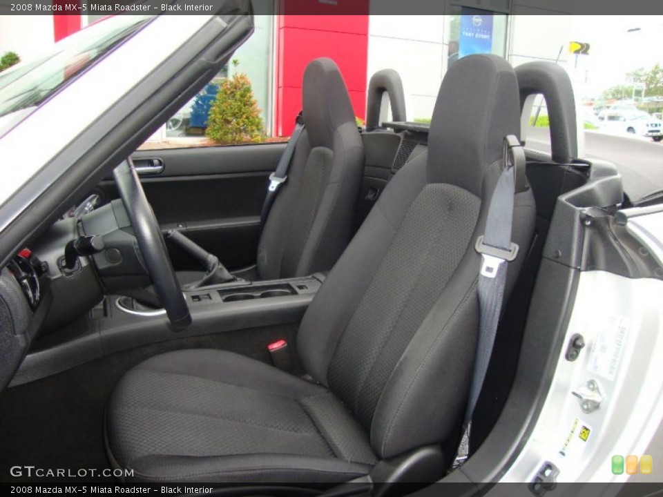 Black Interior Photo for the 2008 Mazda MX-5 Miata Roadster #30265112