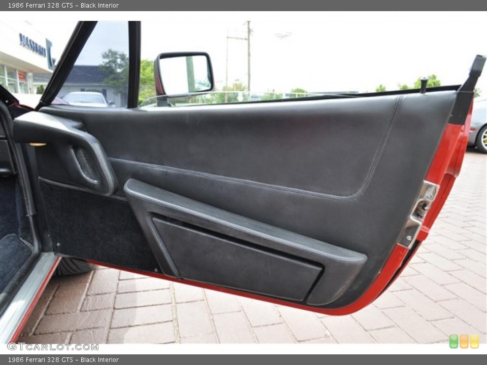 Black Interior Door Panel for the 1986 Ferrari 328 GTS #30286581