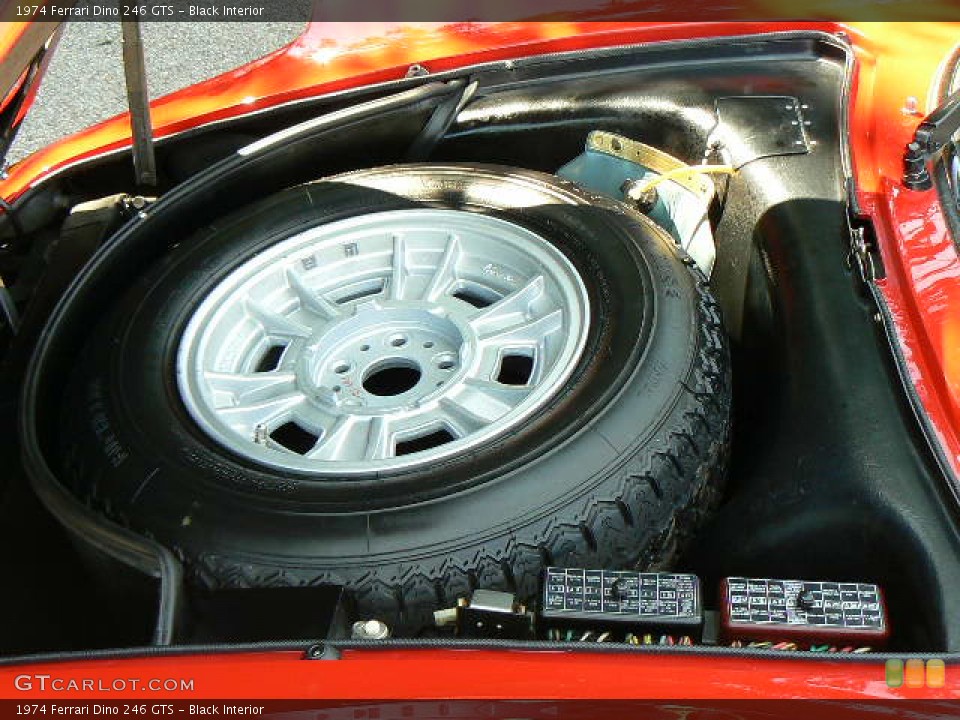 Black Interior Trunk for the 1974 Ferrari Dino 246 GTS #3038345