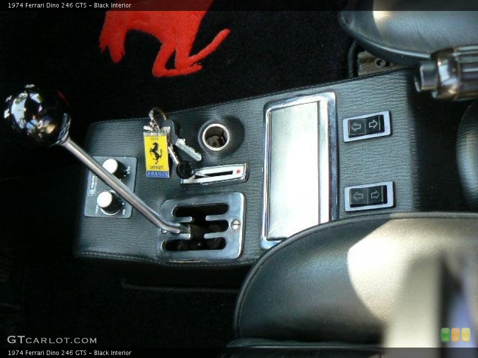 Black Interior Transmission for the 1974 Ferrari Dino 246 GTS #3038387
