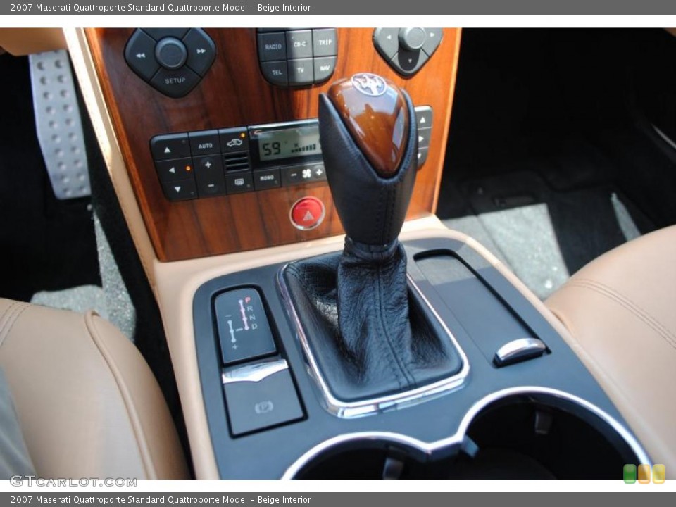 Beige Interior Transmission for the 2007 Maserati Quattroporte  #30480221