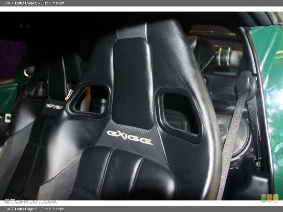 Black Interior Photo for the 2007 Lotus Exige S #30514977