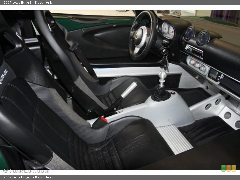 Black Interior Photo for the 2007 Lotus Exige S #30515001