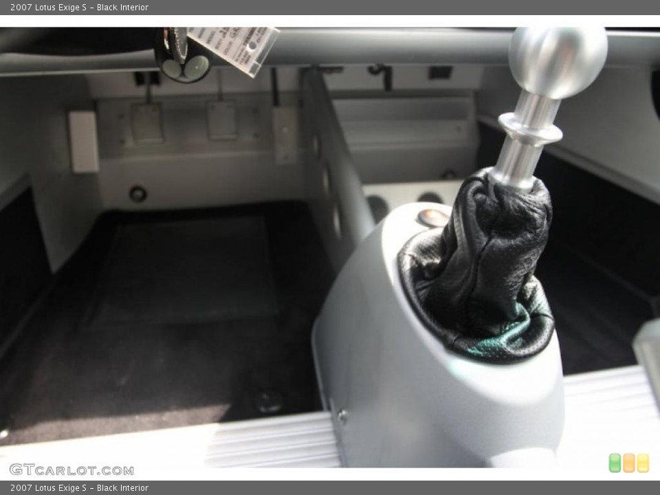Black Interior Transmission for the 2007 Lotus Exige S #30515285