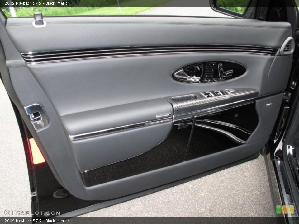 Black Interior Door Panel for the 2009 Maybach 57 S #30537146