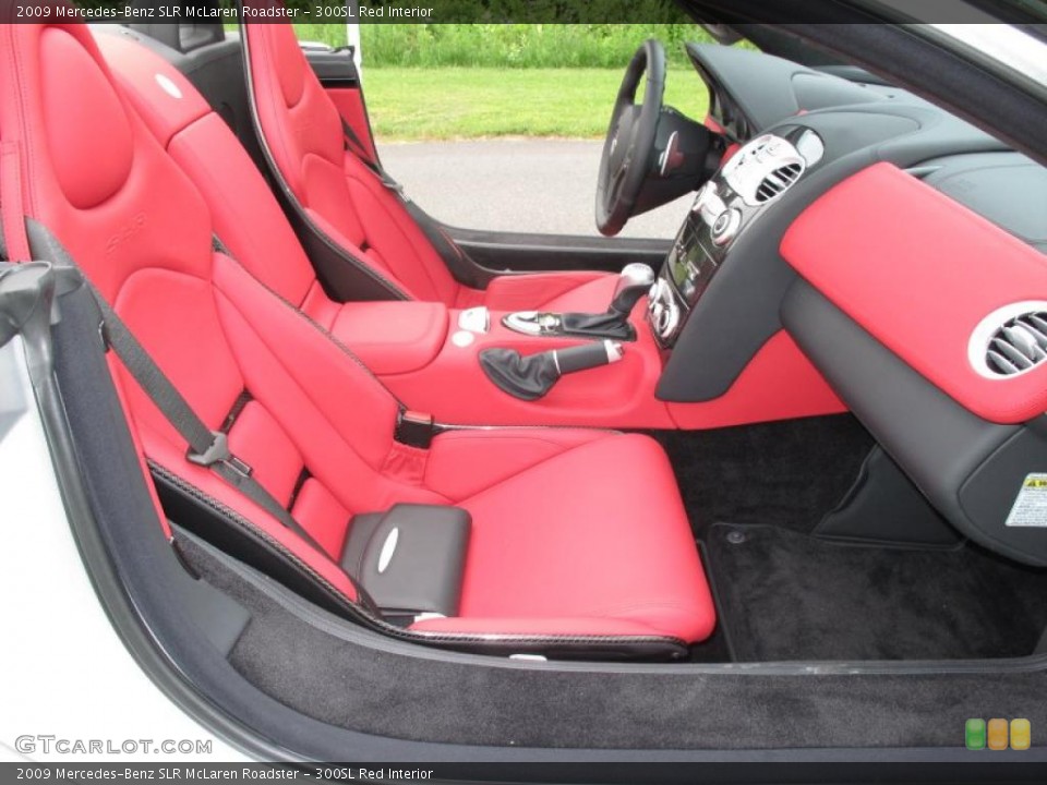 300SL Red Interior Photo for the 2009 Mercedes-Benz SLR McLaren Roadster #30537708