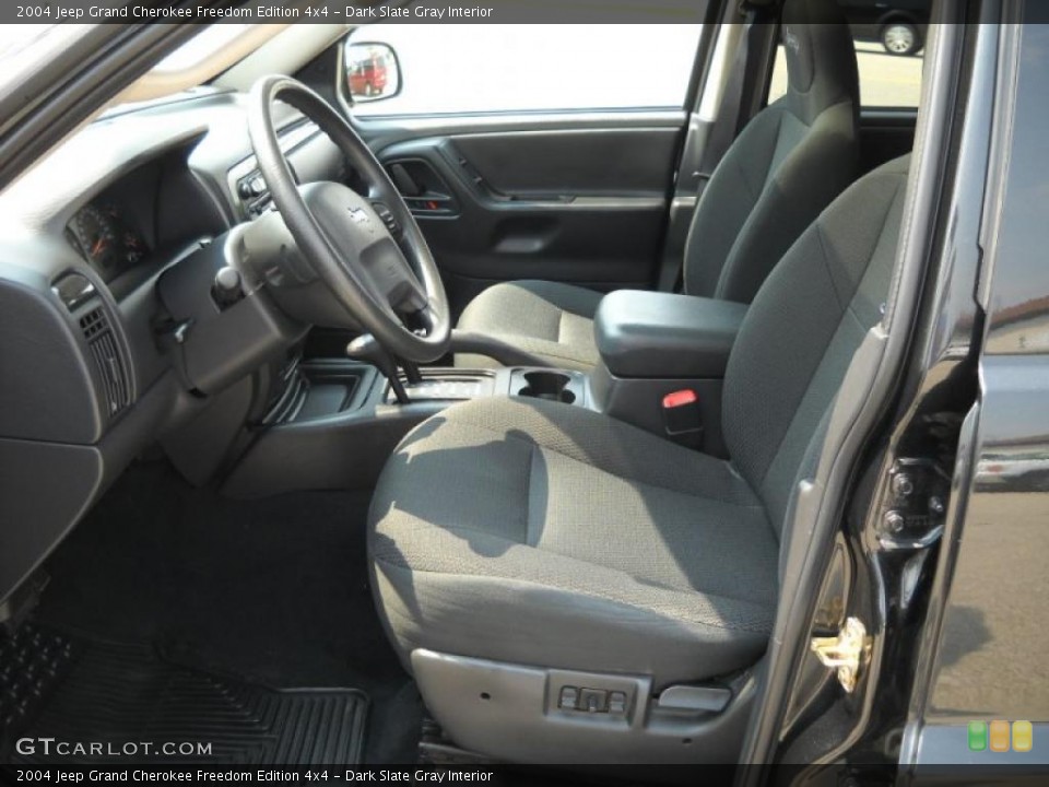 Dark Slate Gray Interior Photo for the 2004 Jeep Grand Cherokee Freedom Edition 4x4 #30591523