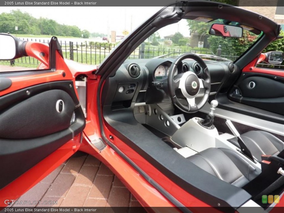 Black Interior Photo for the 2005 Lotus Elise  #30599572