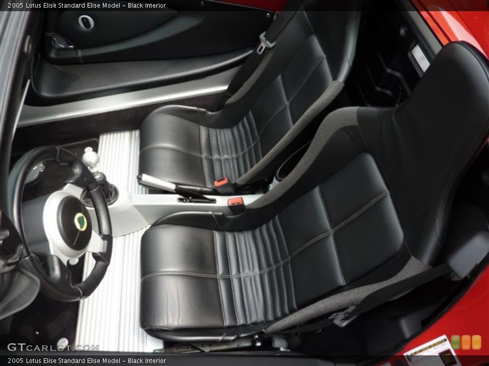 Black Interior Photo for the 2005 Lotus Elise  #30599604