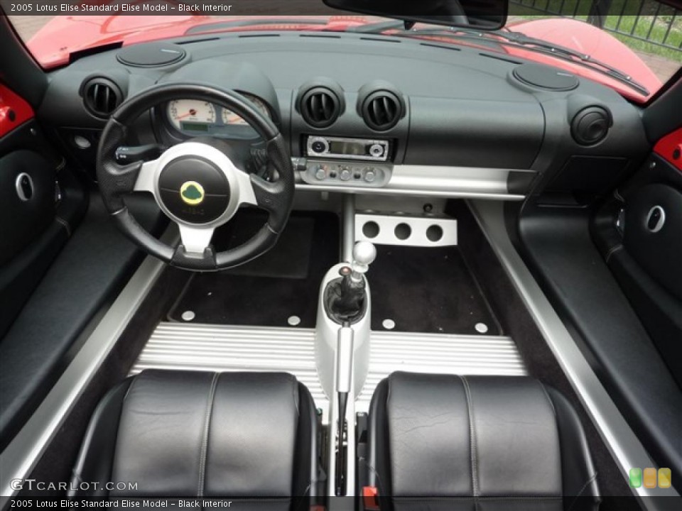Black Interior Dashboard for the 2005 Lotus Elise  #30599620