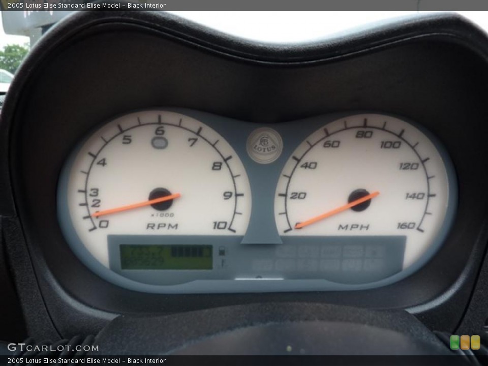 Black Interior Gauges for the 2005 Lotus Elise  #30599636