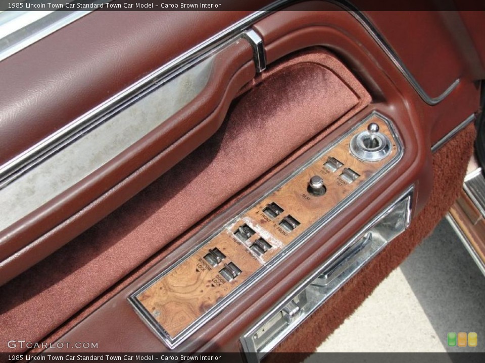 Carob Brown Interior Door Panel for the 1985 Lincoln Town Car  #30761883