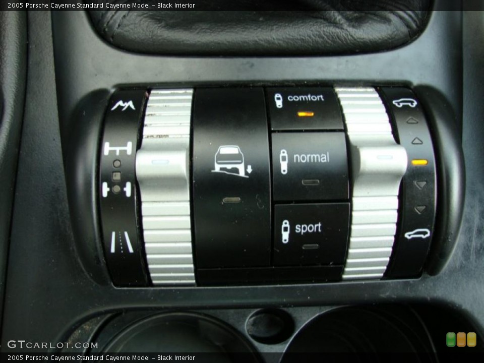 Black Interior Controls for the 2005 Porsche Cayenne  #30777436