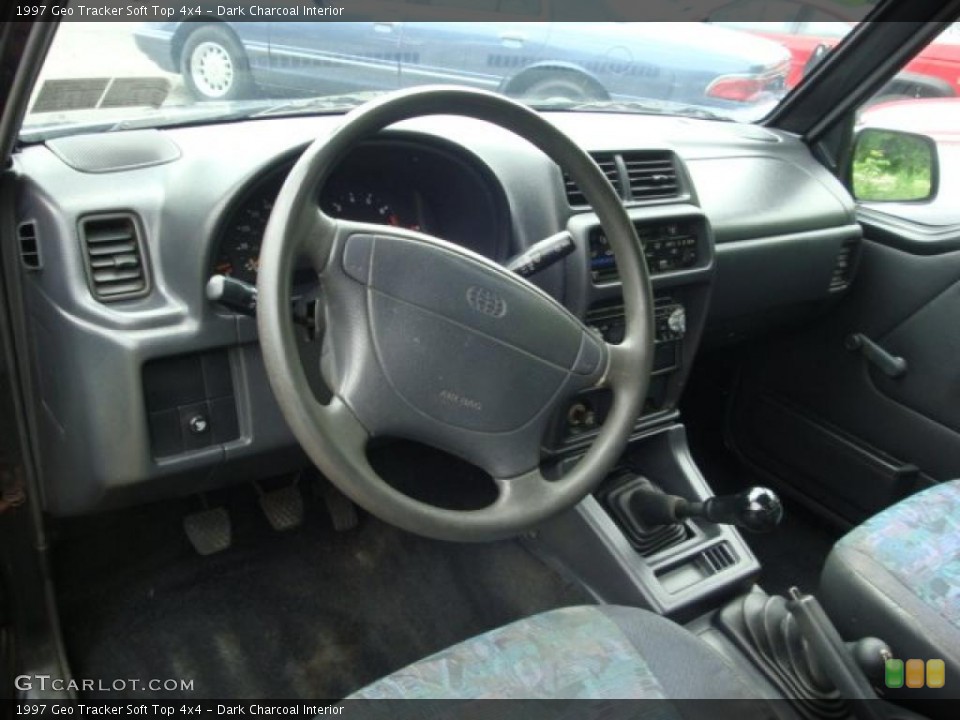 Dark Charcoal Interior Prime Interior for the 1997 Geo Tracker Soft Top 4x4 #30792640