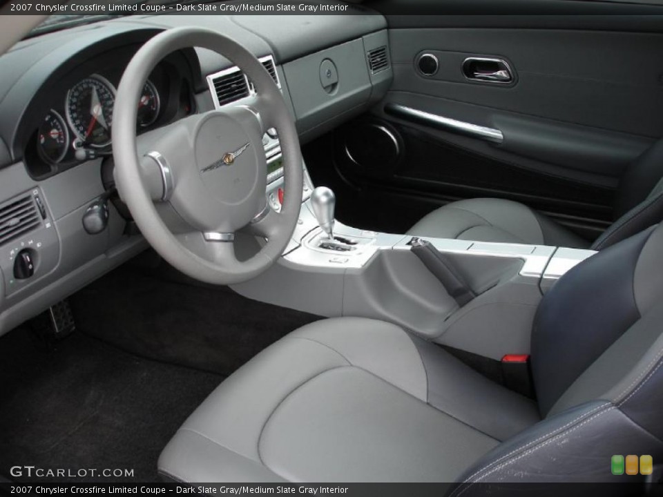 Dark Slate Gray/Medium Slate Gray Interior Photo for the 2007 Chrysler Crossfire Limited Coupe #30822458