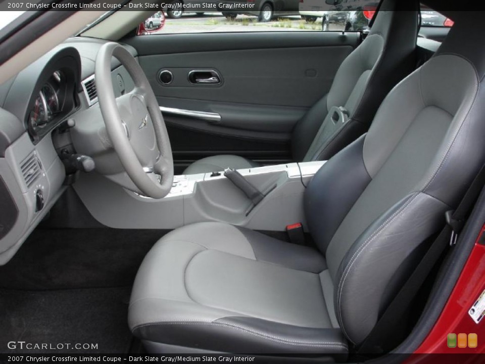 Dark Slate Gray/Medium Slate Gray Interior Photo for the 2007 Chrysler Crossfire Limited Coupe #30822468