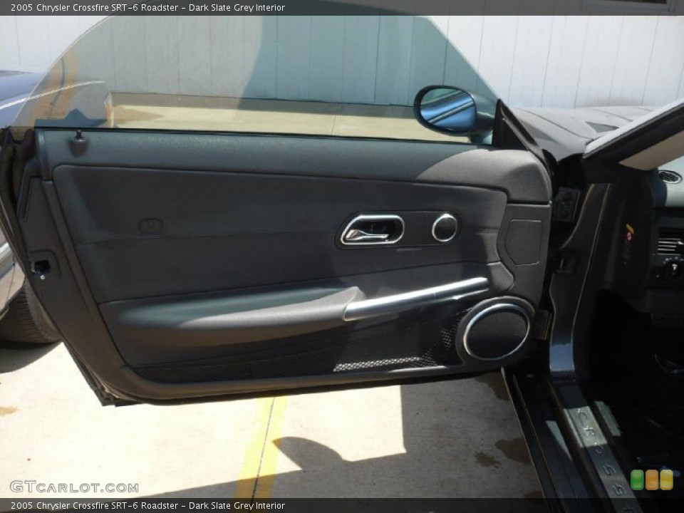 Dark Slate Grey Interior Door Panel for the 2005 Chrysler Crossfire SRT-6 Roadster #30886042