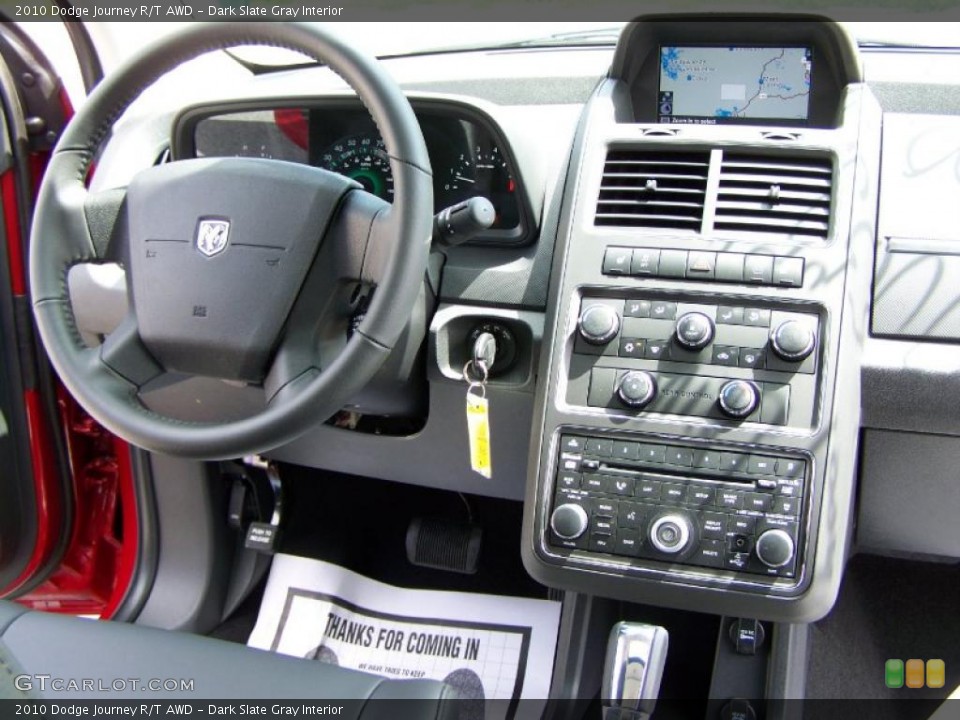 Dark Slate Gray Interior Dashboard for the 2010 Dodge Journey R/T AWD #30983833