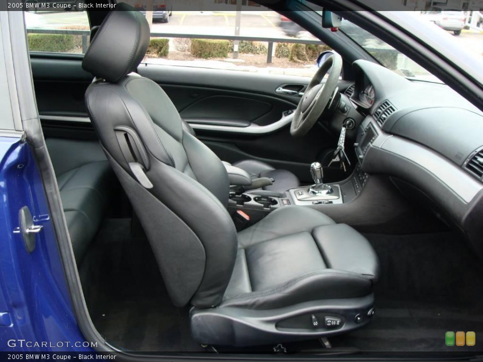 Black Interior Photo for the 2005 BMW M3 Coupe #3101553