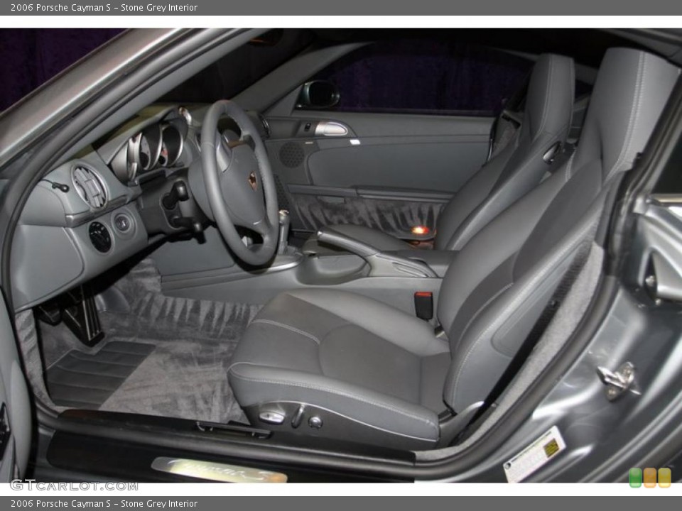 Stone Grey Interior Photo for the 2006 Porsche Cayman S #31070212