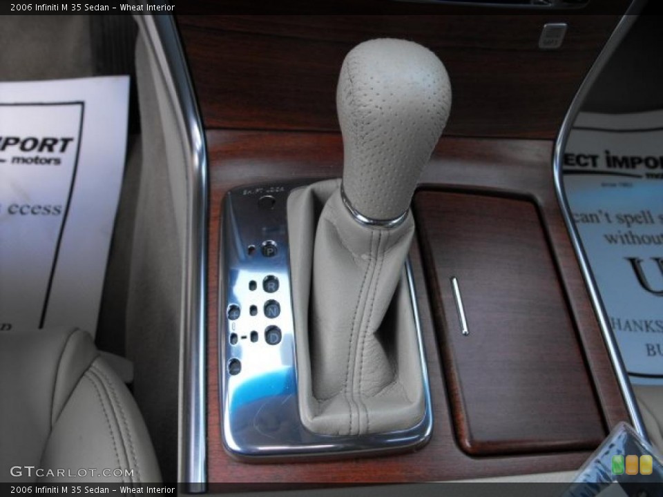 Wheat Interior Transmission for the 2006 Infiniti M 35 Sedan #31095879
